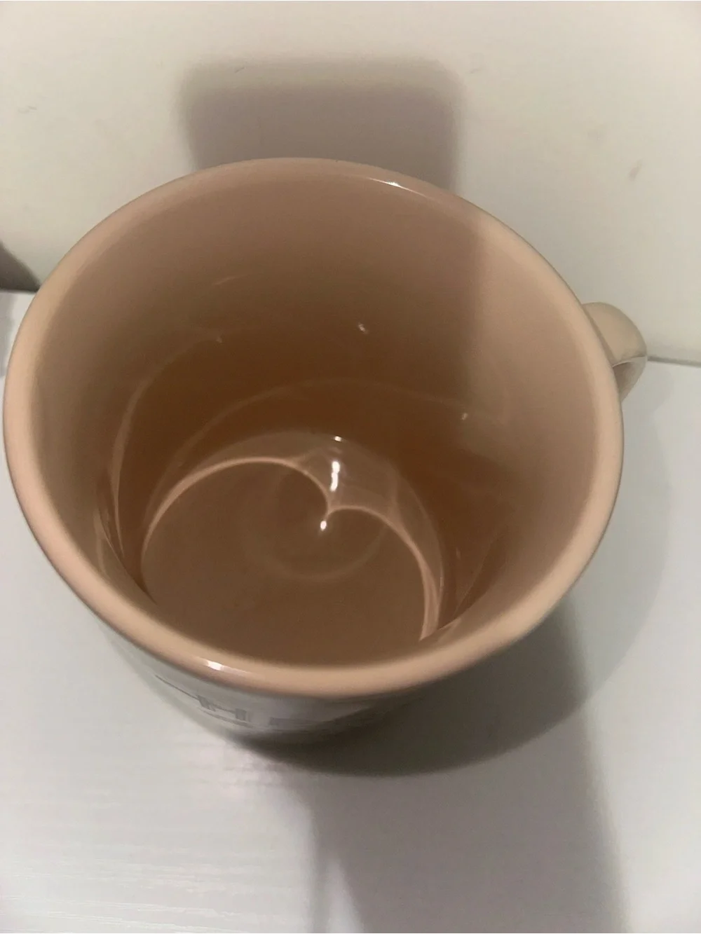 Hershey's Chocolate Jumbo Vintage Ceramic Mug - Cream